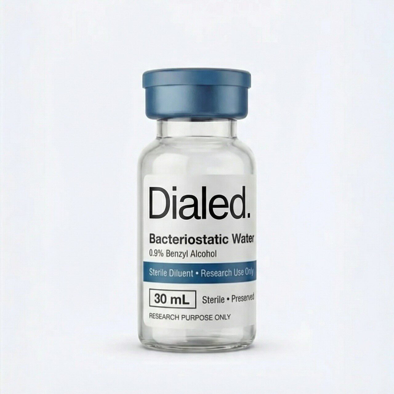 Bacteriostatic Water 30mL | Sterile Research Diluent